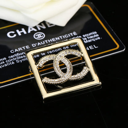 Chanel Diamond Double C Brooch – Autumn/Winter Collection