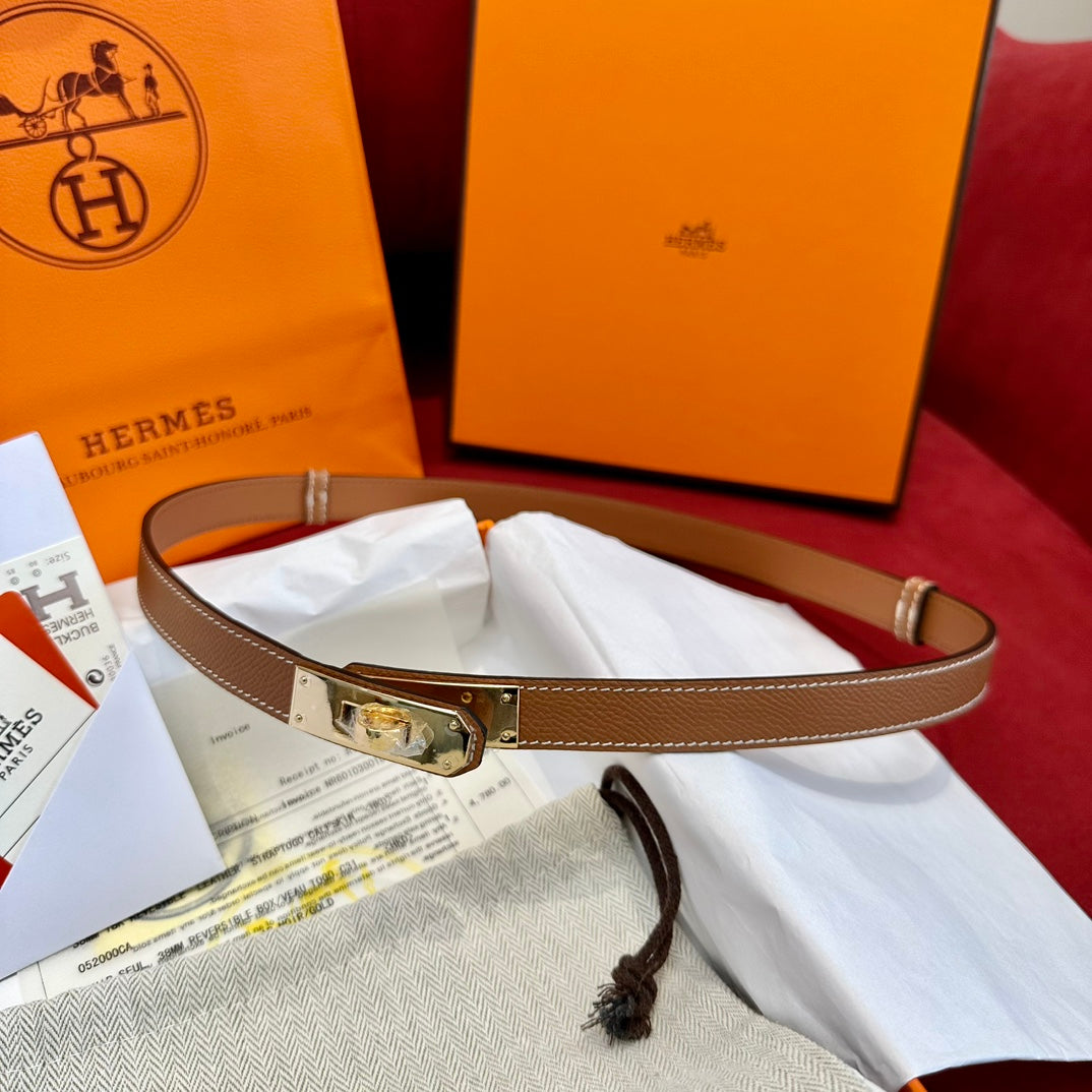 Hermès Kelly Epsom Leather Belt