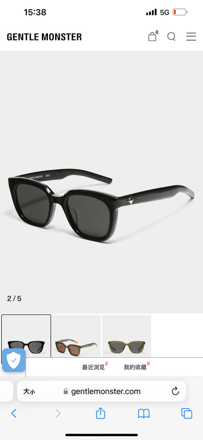 Gentle Monster Billy 01 BOLD Sunglasses
