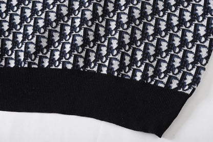 Dior Oblique Jacquard Cotton Polo Shirt – 23FW