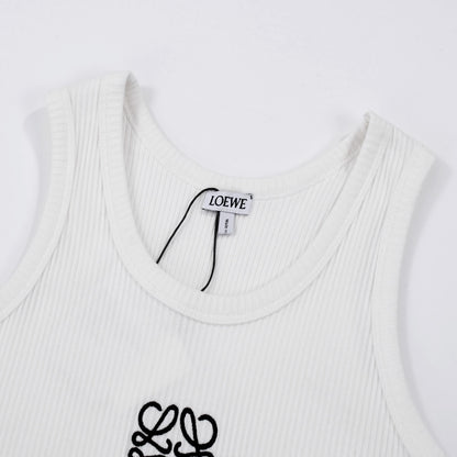 Loewe Classic Embroidered Tank Top – 2023SS