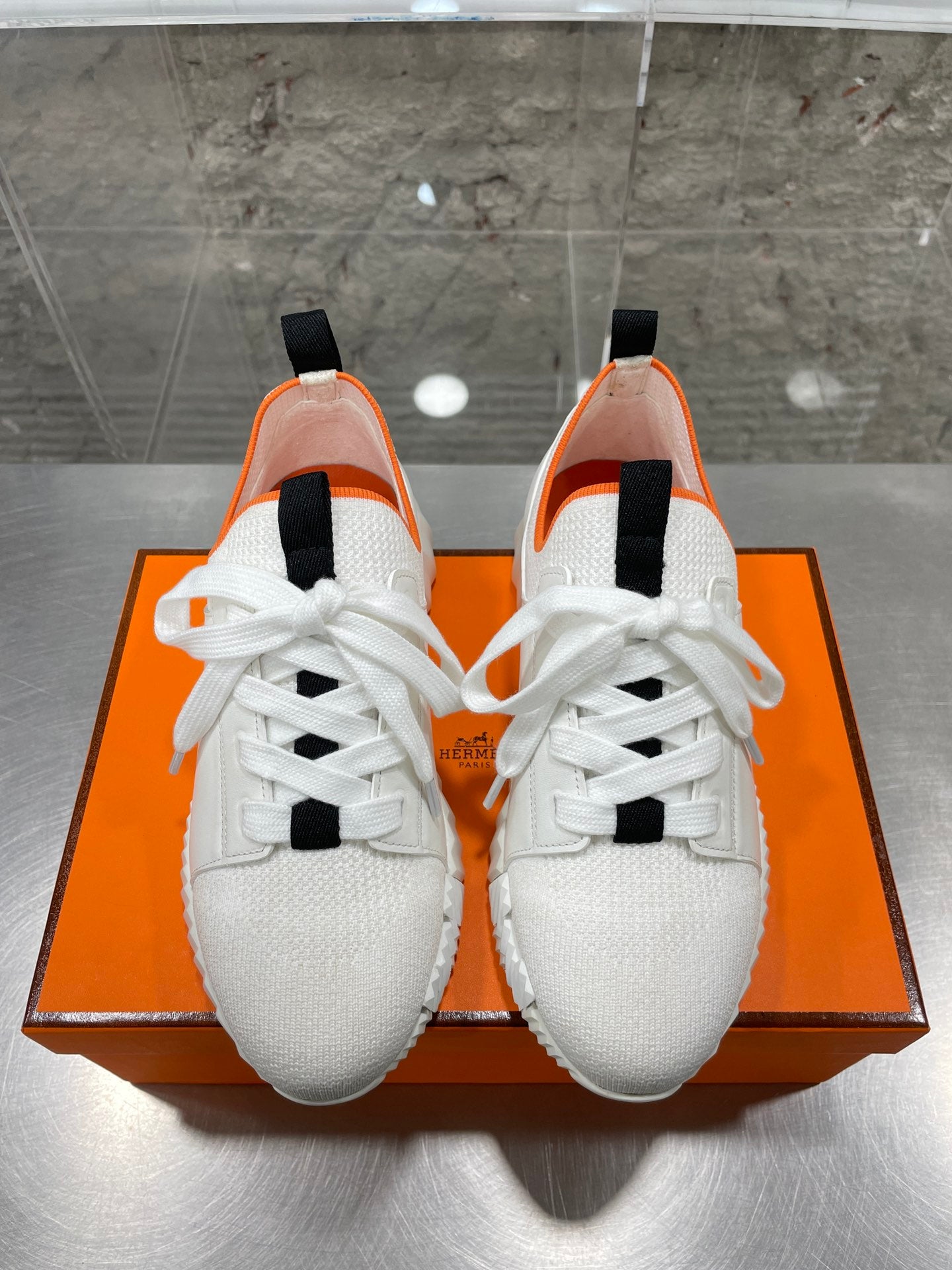 Hermès Sport Sneakers – Iconic Orange Edge