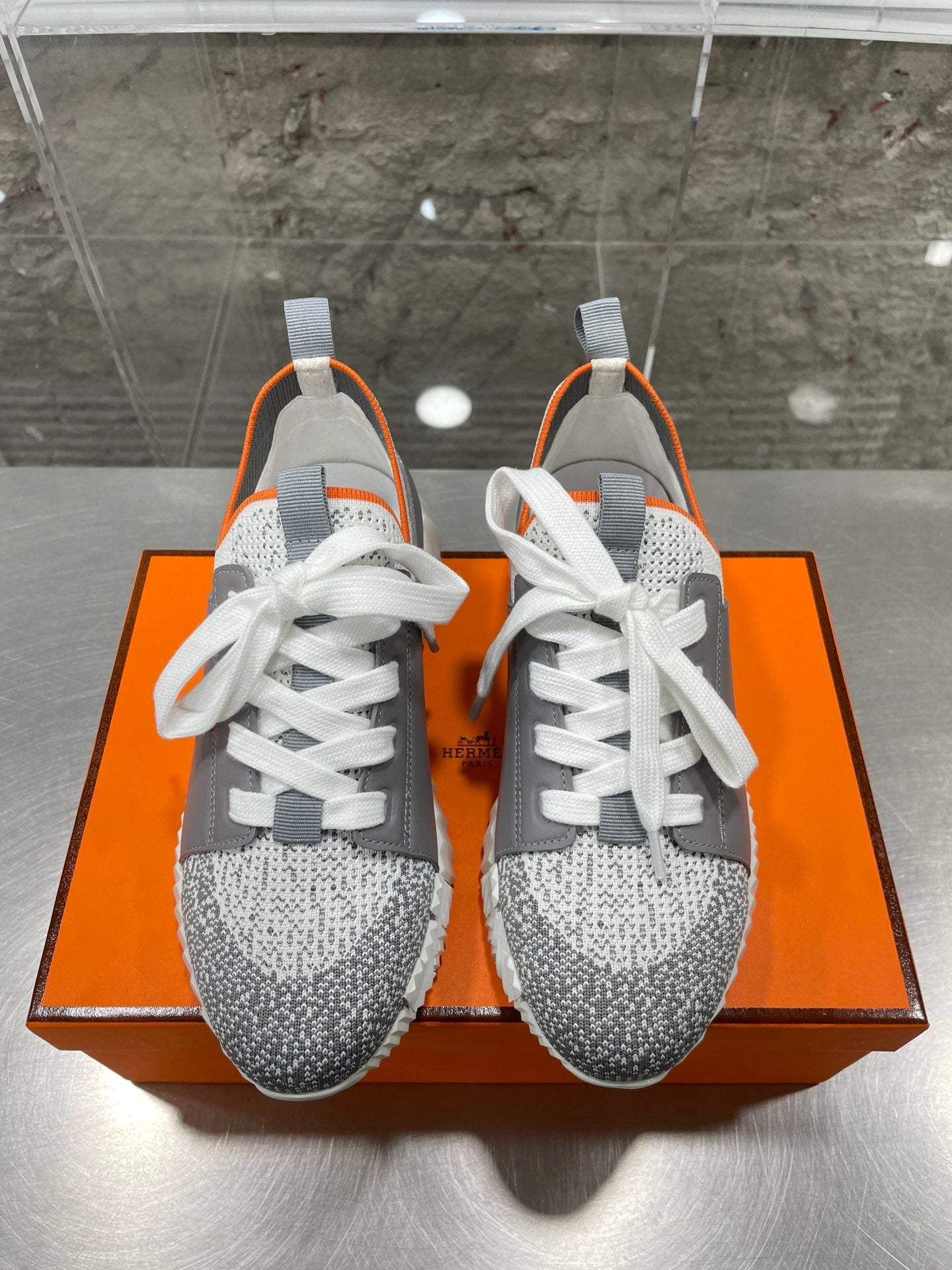 Hermès Sport Sneakers – Iconic Orange Edge