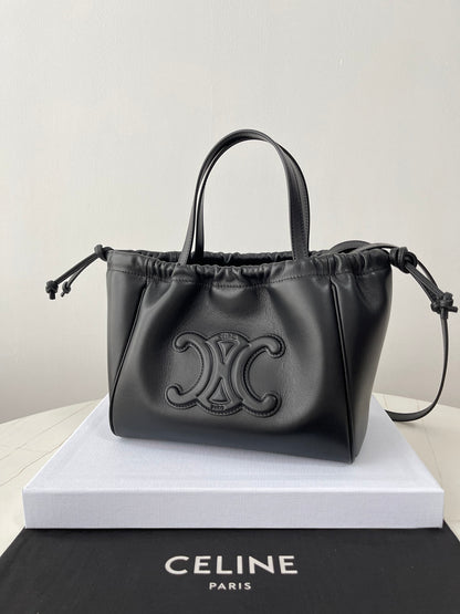 Celine Mini Cuir Cabas Triomphe Tote Bag – 2024SS