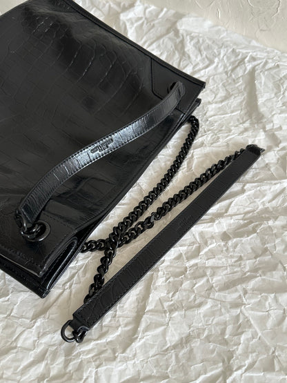 Saint Laurent Niki Tote Bag – Crocodile Embossed