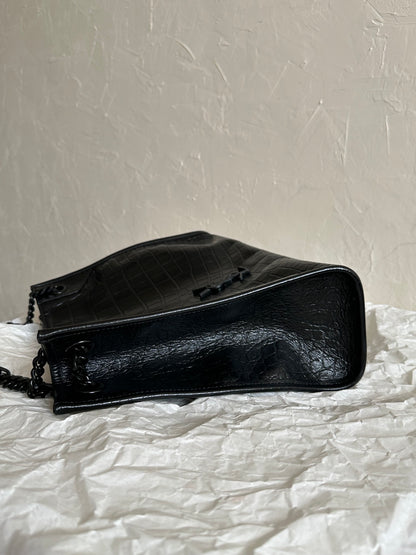 Saint Laurent Niki Tote Bag – Crocodile Embossed