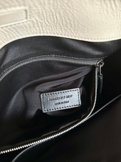 Saint Laurent Niki Waxed Leather Tote Bag