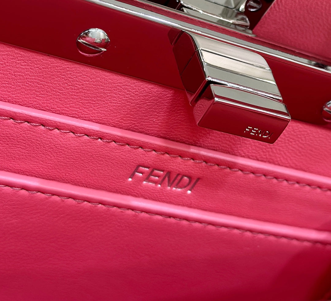 Fendi Peekaboo I See You Petite Handbag