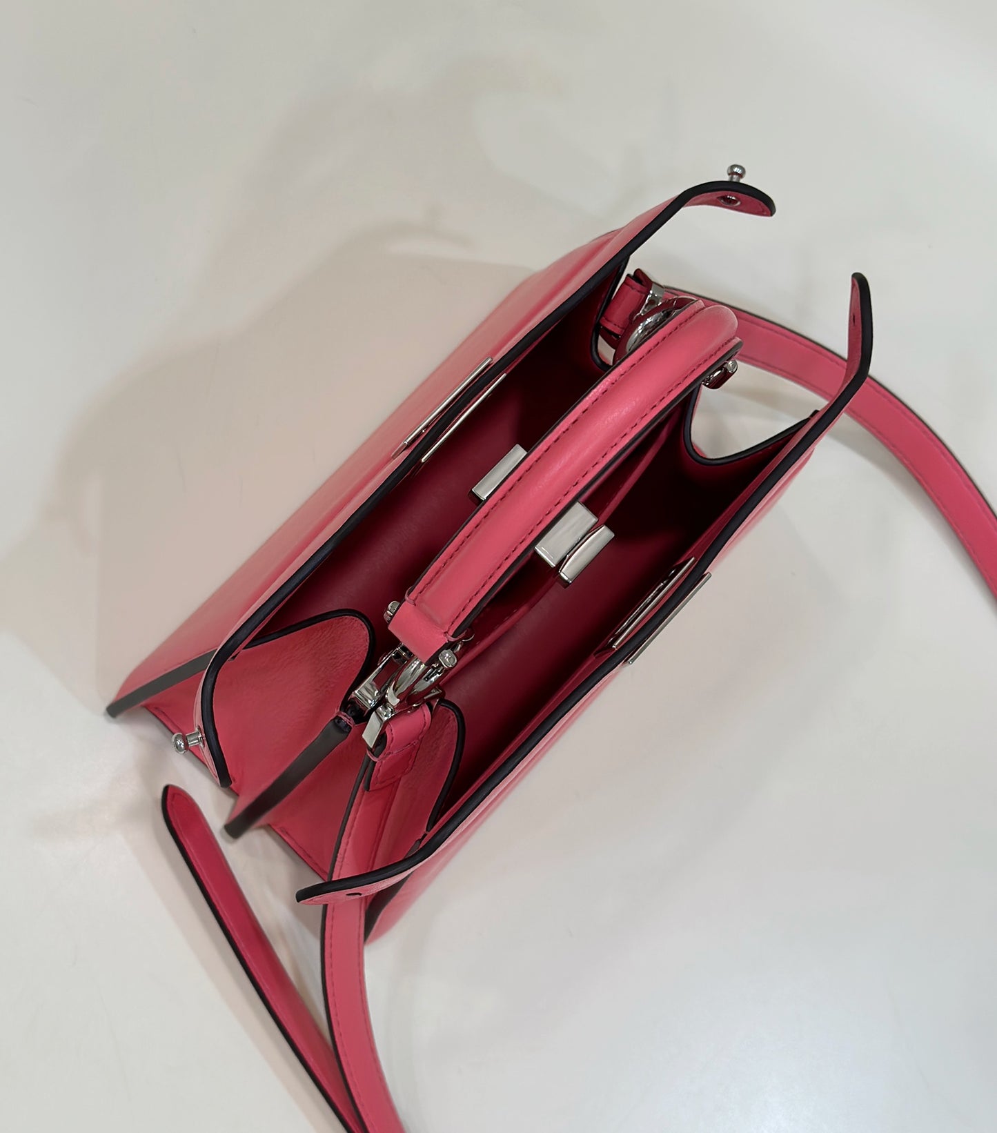 Fendi Peekaboo I See You Petite Handbag