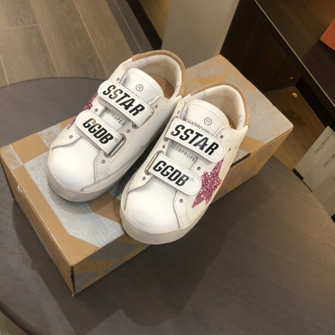 Golden Goose Kids Distressed Sneakers – Kids Collection