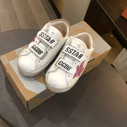 Golden Goose Kids Distressed Sneakers – Kids Collection
