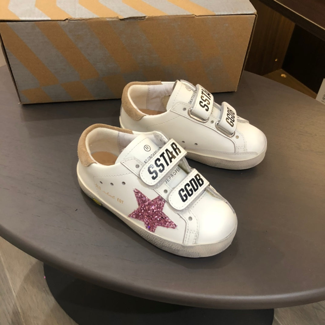 Golden Goose Kids Distressed Sneakers – Kids Collection