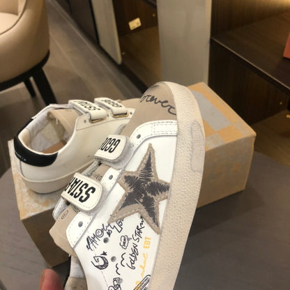 Golden Goose Kids Distressed Sneakers – Kids Collection
