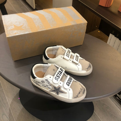 Golden Goose Kids Distressed Sneakers – Kids Collection