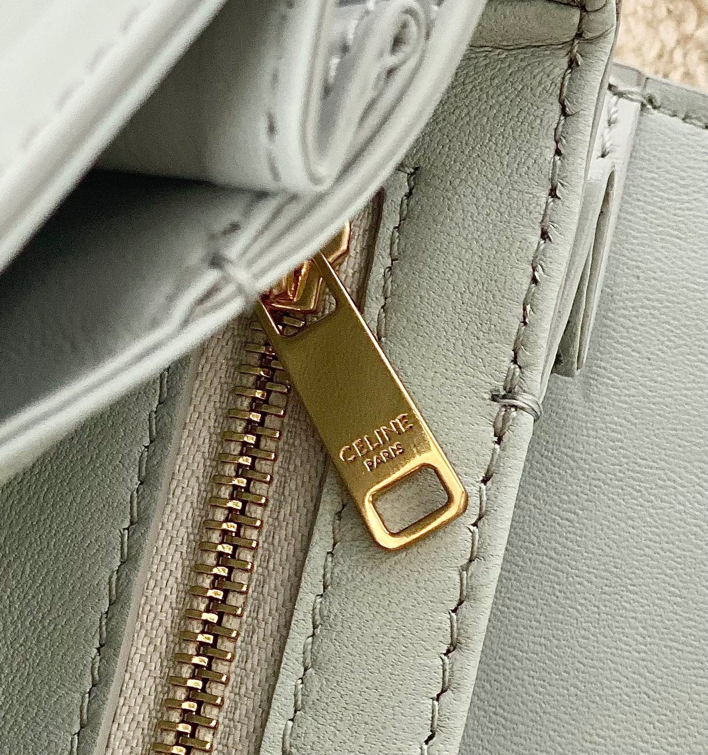 Celine Triomphe Box Calfskin Bag