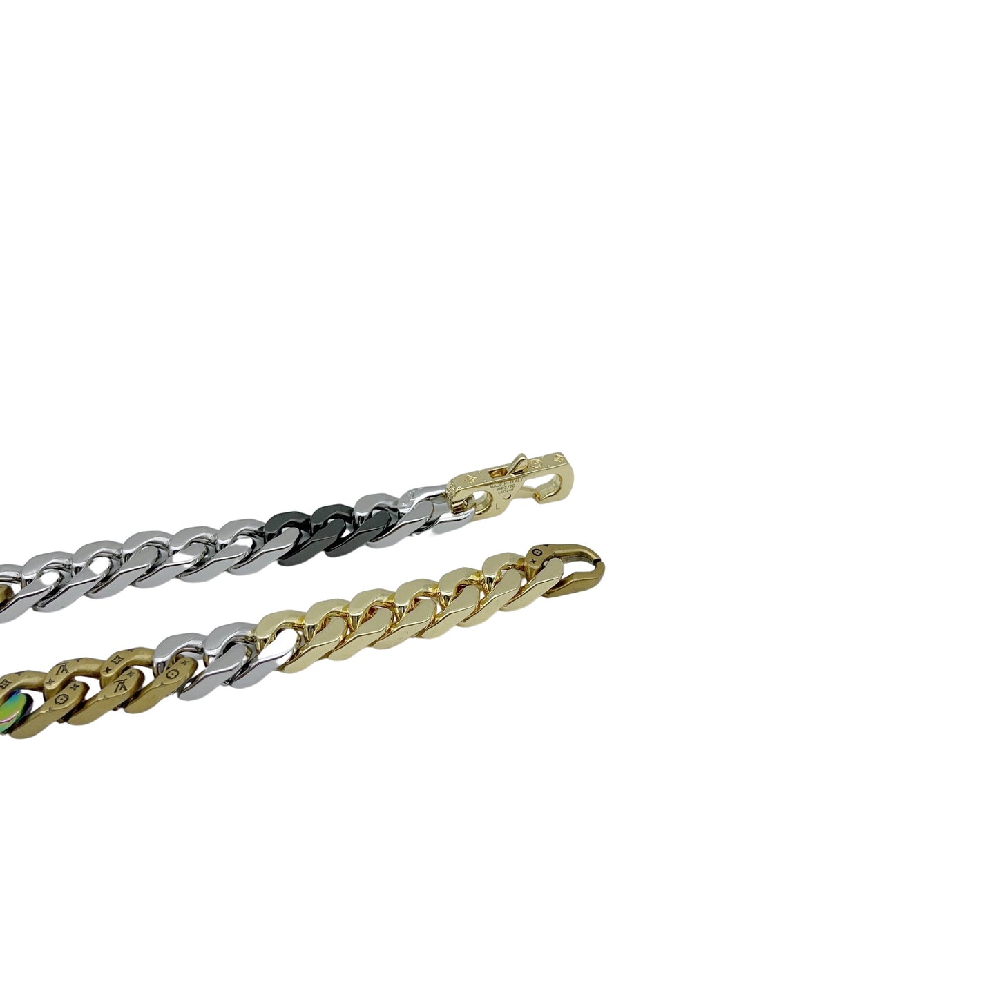 Louis Vuitton Chain Links Patches Necklace – 2023 Autumn/Winter Collection