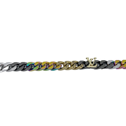 Louis Vuitton Chain Links Patches Necklace – 2023 Autumn/Winter Collection