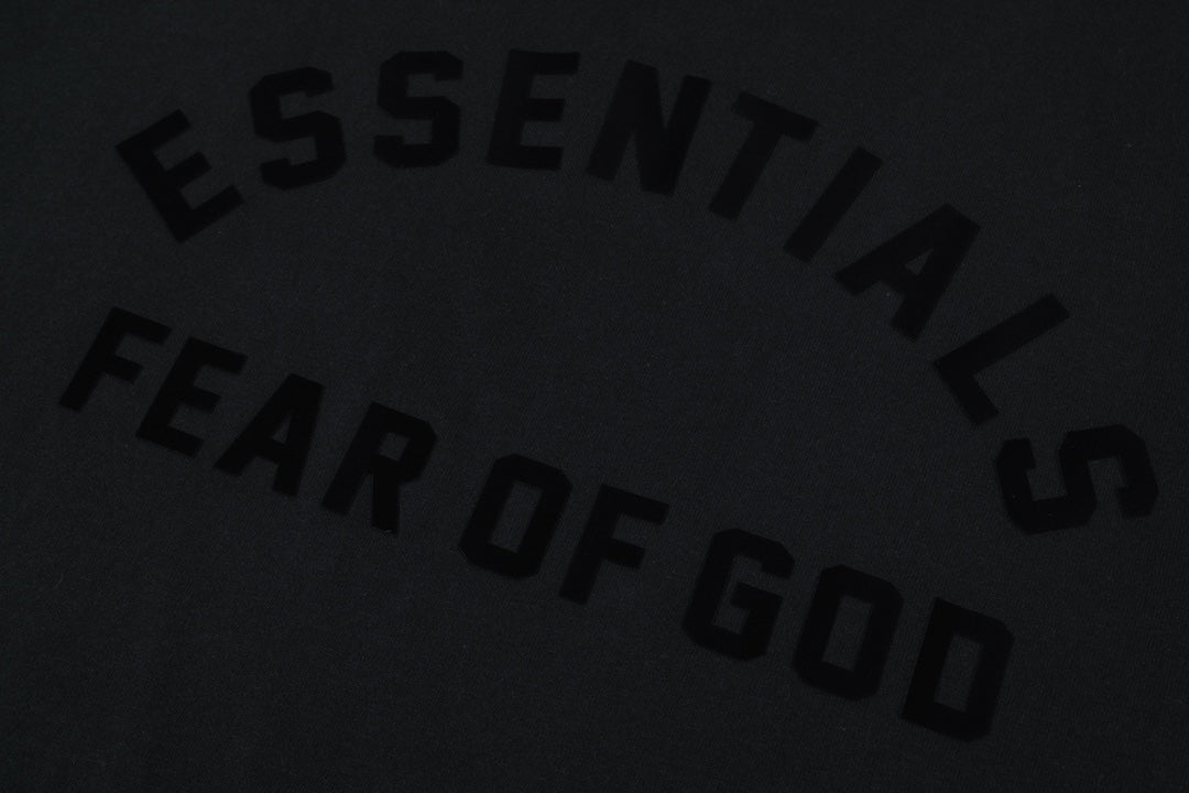 Fear of God ESSENTIALS Logo Mock Neck Long Sleeve T-Shirt – New Collection
