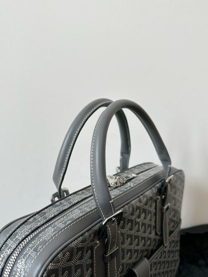 Goyard Men's Briefcase – Grey