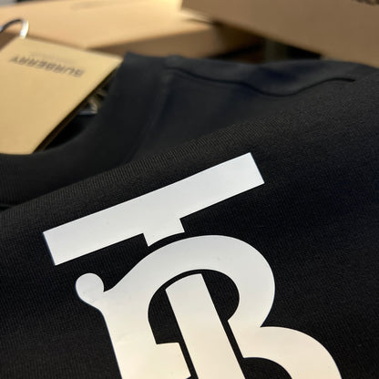 Burberry Monogram Pattern Cotton Loose T-Shirt – Spring/Summer Collection