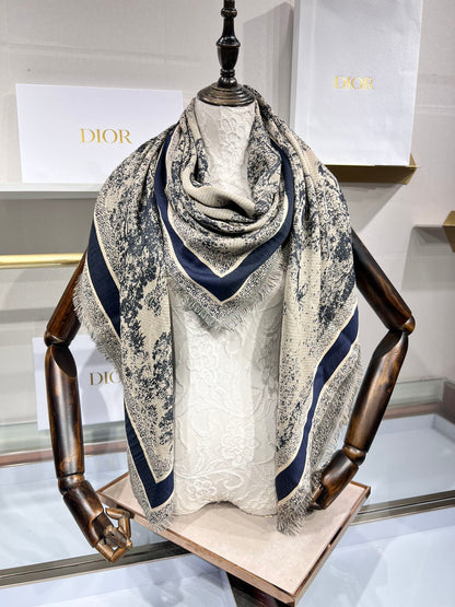 Dior Limited Edition Grey Shawl