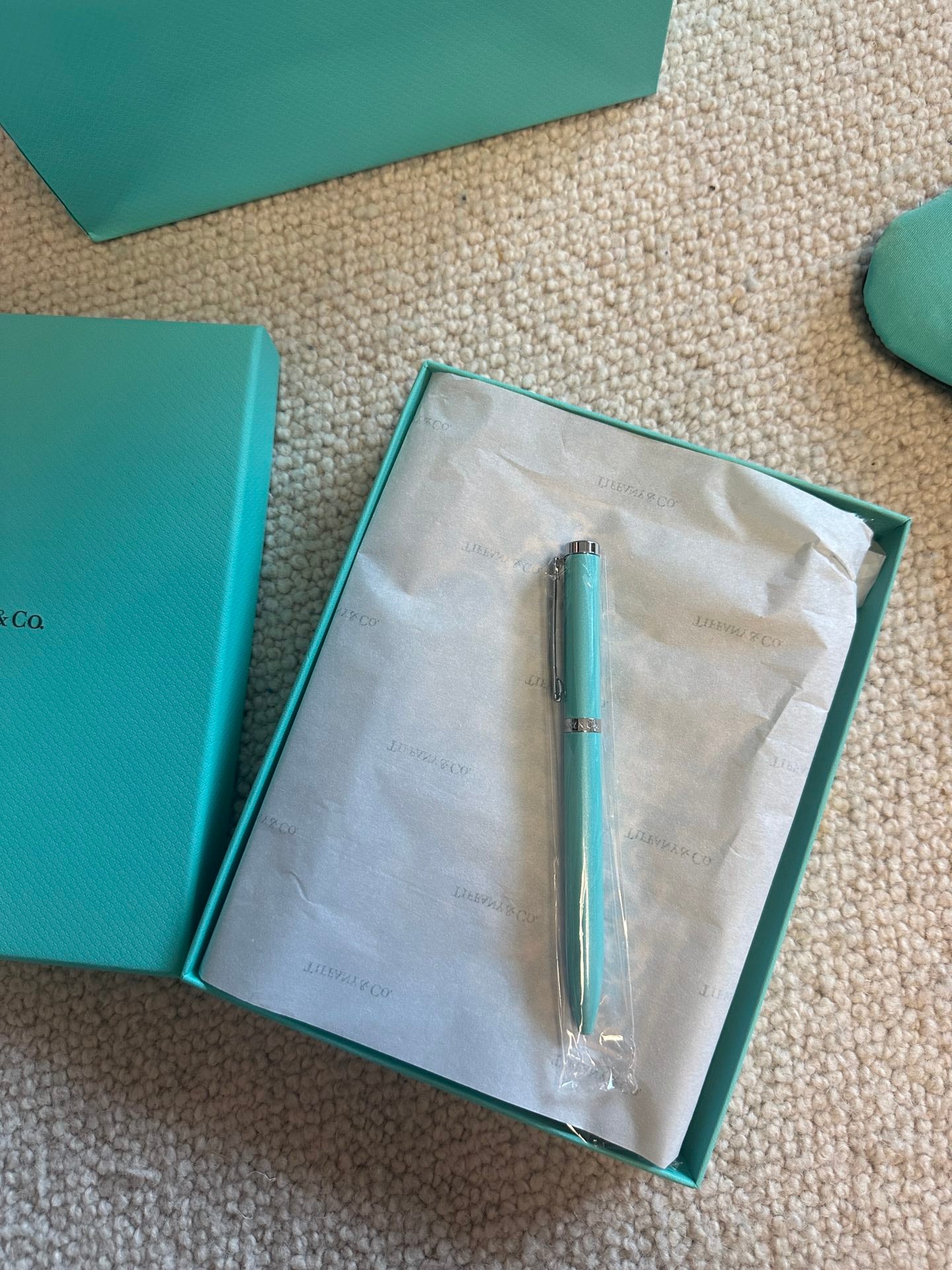 Tiffany & Co. Notebook & Pen Set