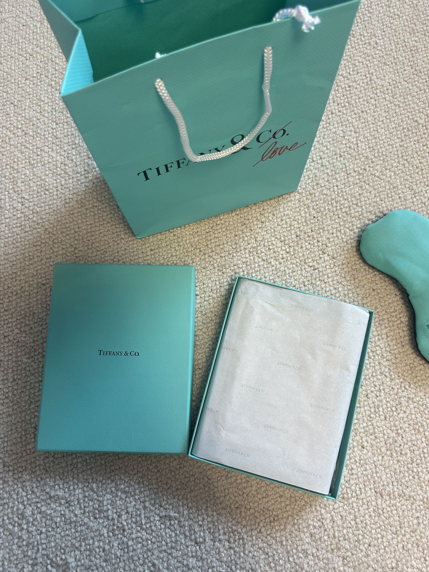 Tiffany & Co. Notebook & Pen Set