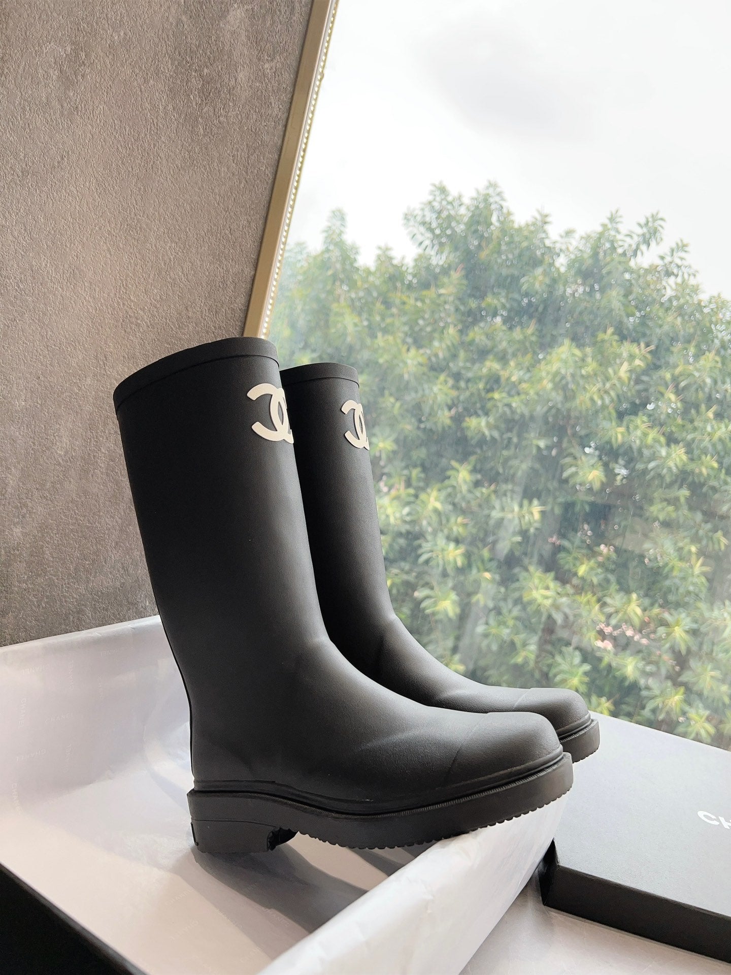 Chanel 2023 Early Spring Rain Boots