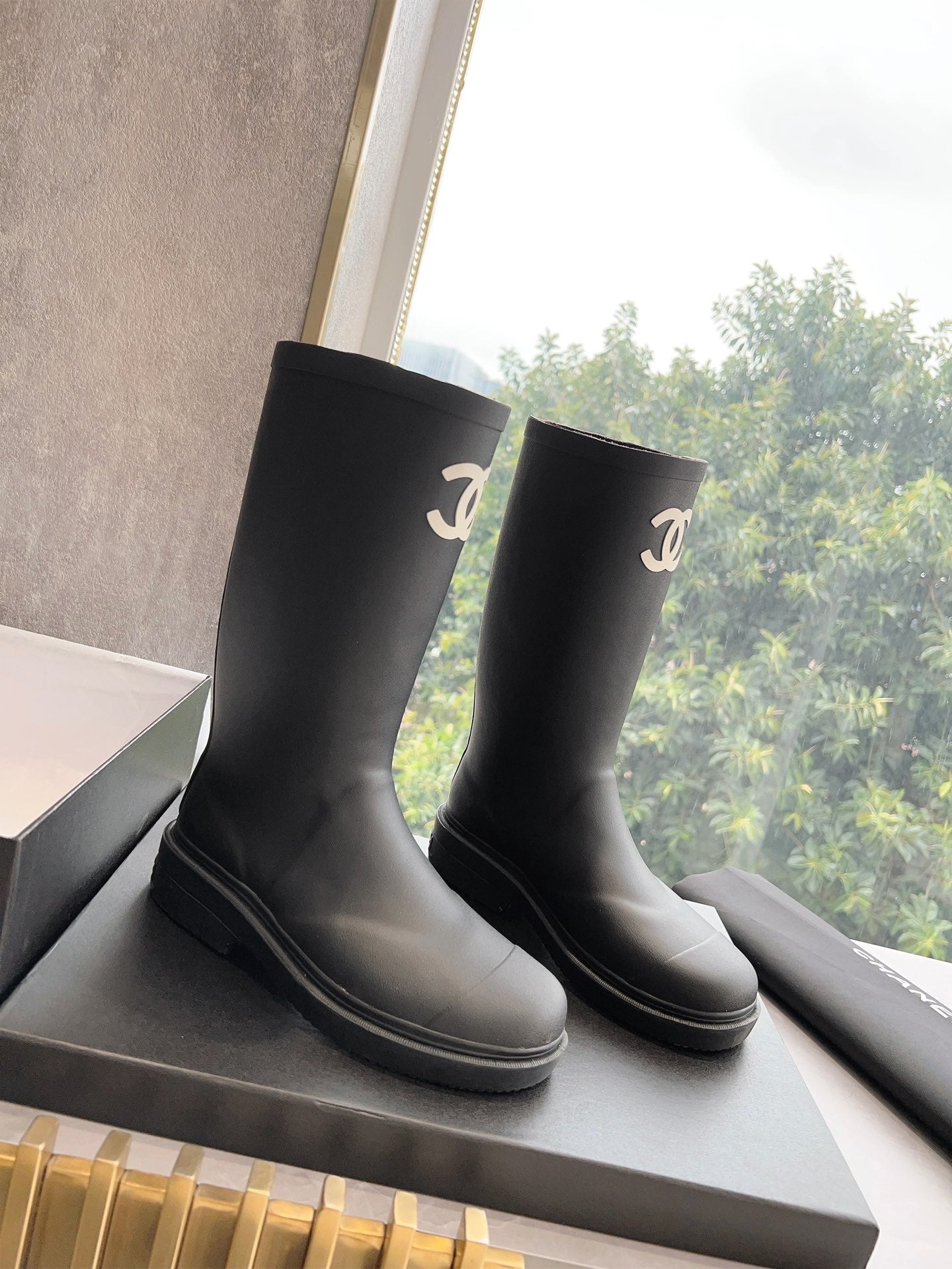 Chanel 2023 Early Spring Rain Boots