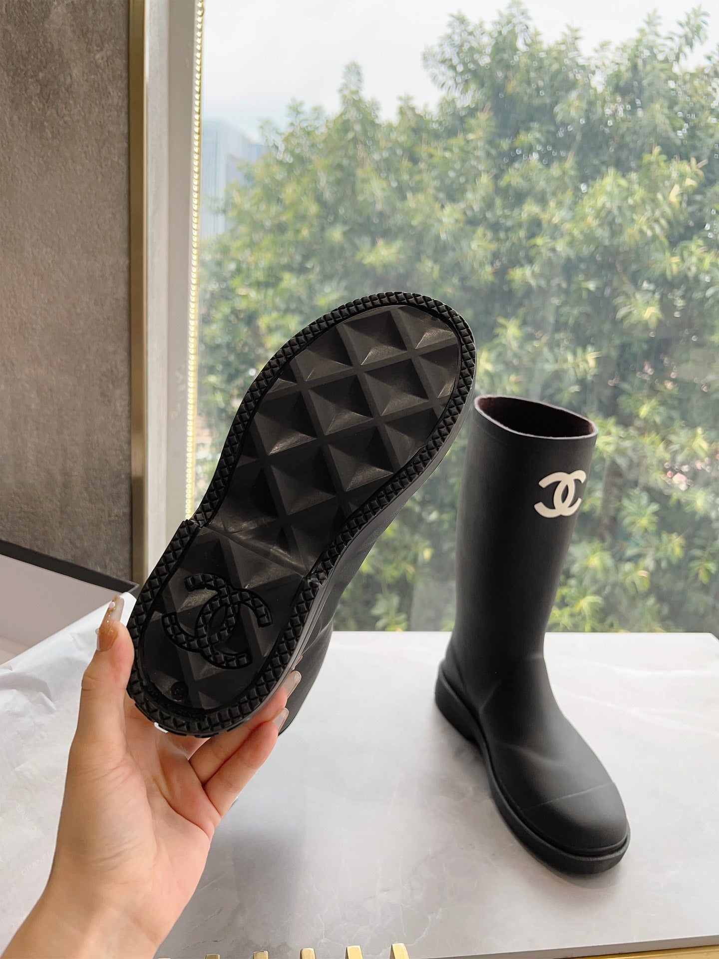 Chanel 2023 Early Spring Rain Boots