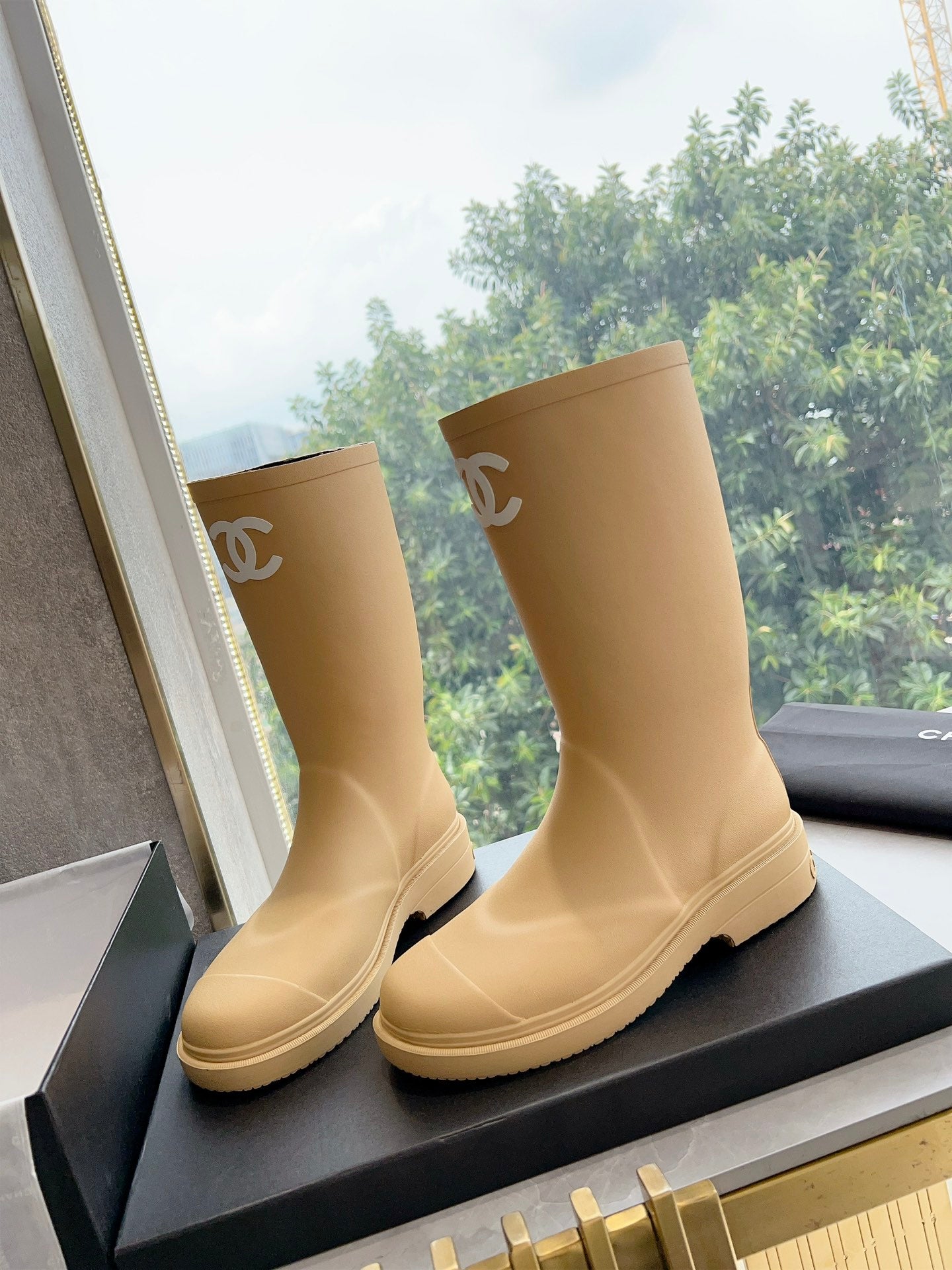 Chanel 2023 Early Spring Rain Boots
