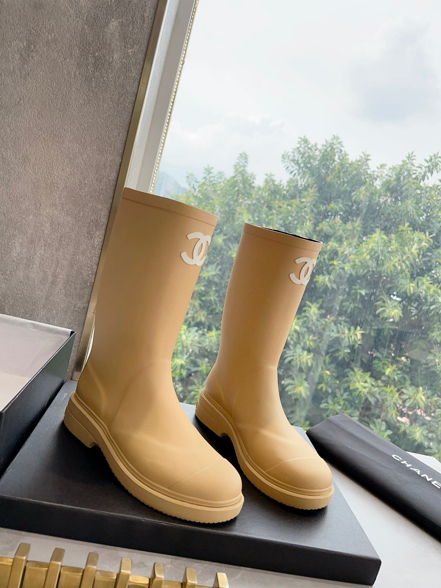 Chanel 2023 Early Spring Rain Boots