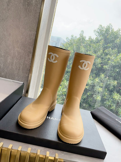 Chanel 2023 Early Spring Rain Boots