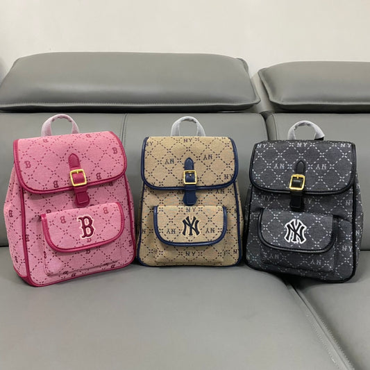 MLB Diamond Monogram Flap Backpack – Kids Collection