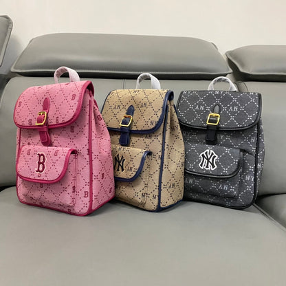 MLB Diamond Monogram Flap Backpack – Kids Collection