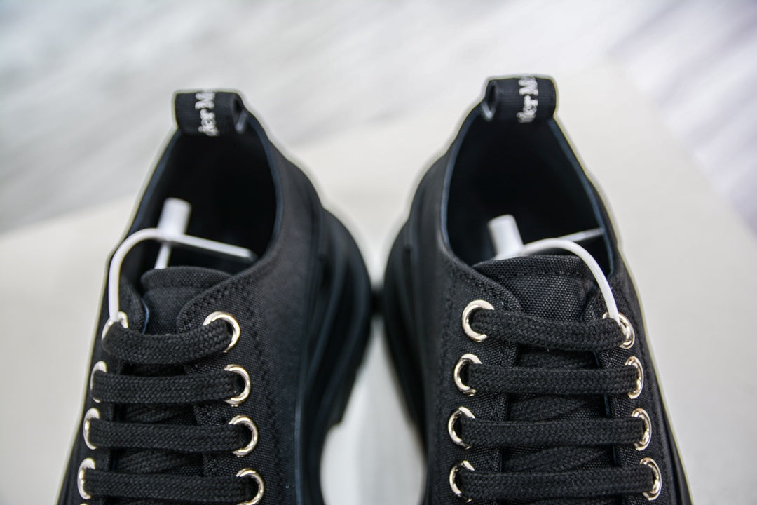 Alexander McQueen Platform Canvas Sneakers – 2023 Collection