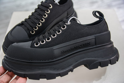 Alexander McQueen Platform Canvas Sneakers – 2023 Collection