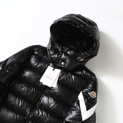 Moncler Corydale Striped Hooded Down Jacket – FW22