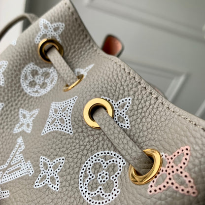 Louis Vuitton Pico Bella Perforated Monogram Bucket Bag