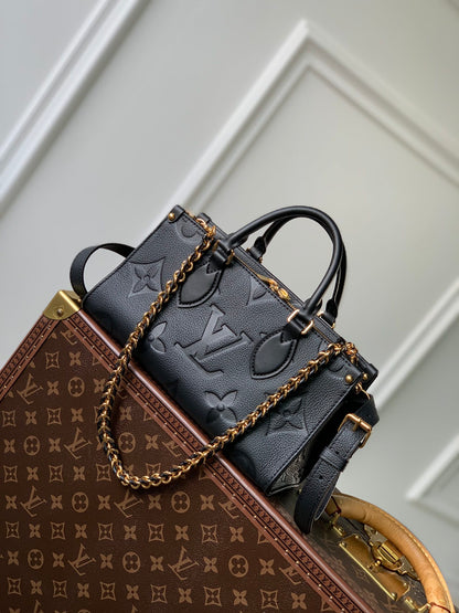 Louis Vuitton OnTheGo East West Monogram Empreinte Bag
