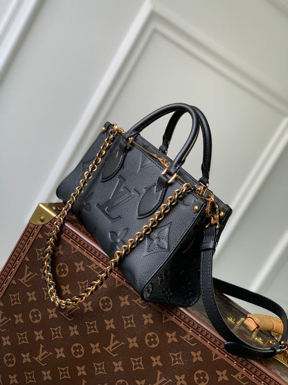 Louis Vuitton OnTheGo East West Monogram Empreinte Bag