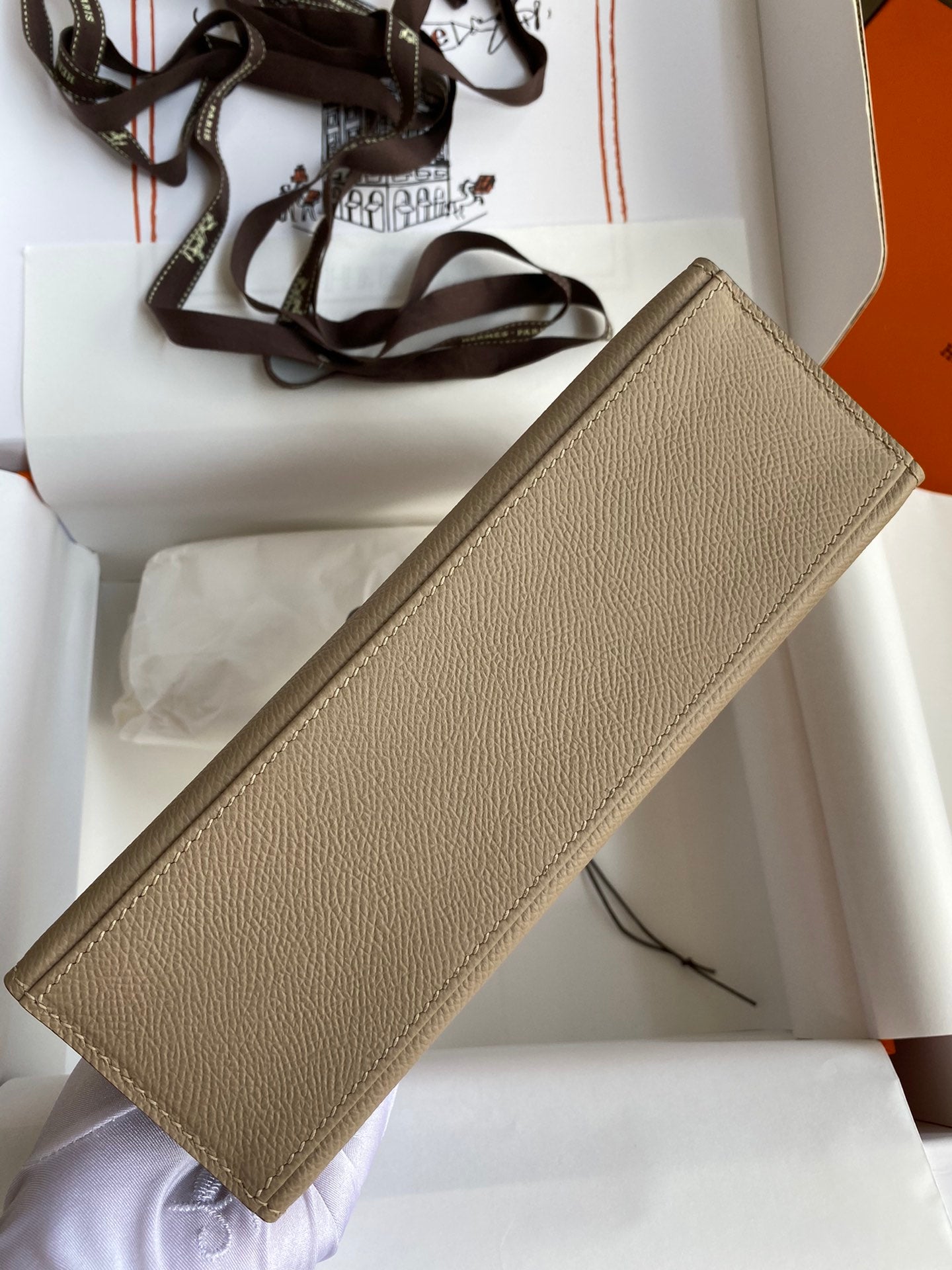 Hermès Kelly Mini Handbag – Trench Coat Grey