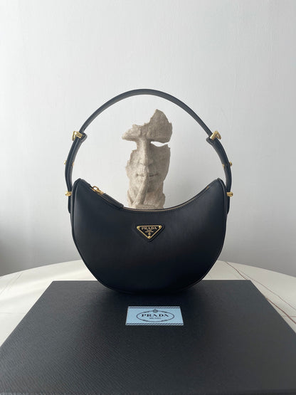 Prada Arque Cowhide Shoulder Bag
