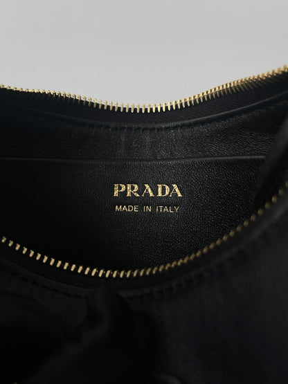 Prada Arque Cowhide Shoulder Bag