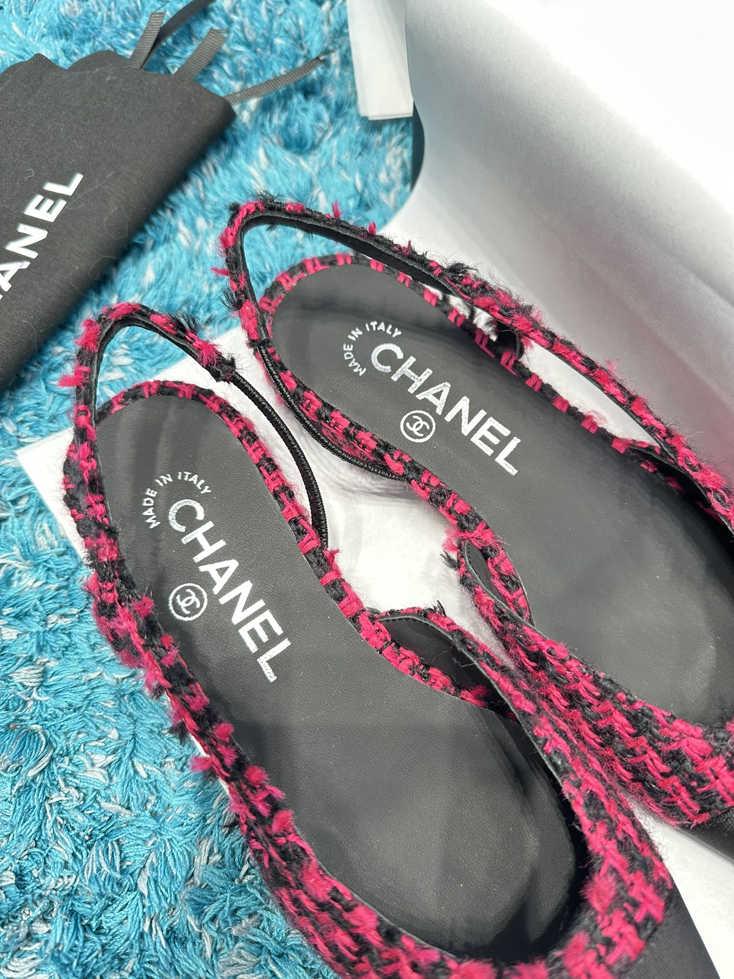 Chanel Two-Tone Slingback Sandals – Spring/Summer Collection – 2022