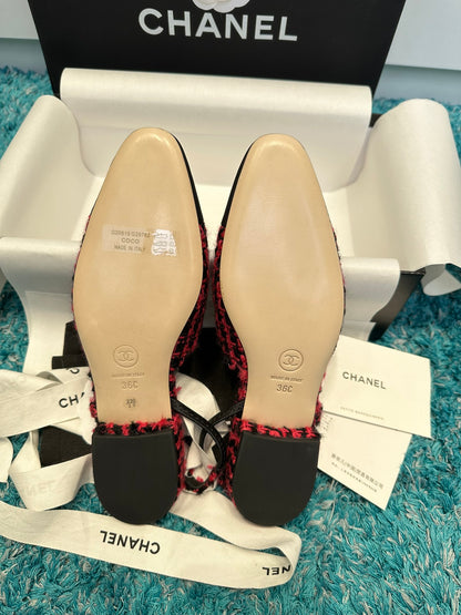 Chanel Two-Tone Slingback Sandals – Spring/Summer Collection – 2022