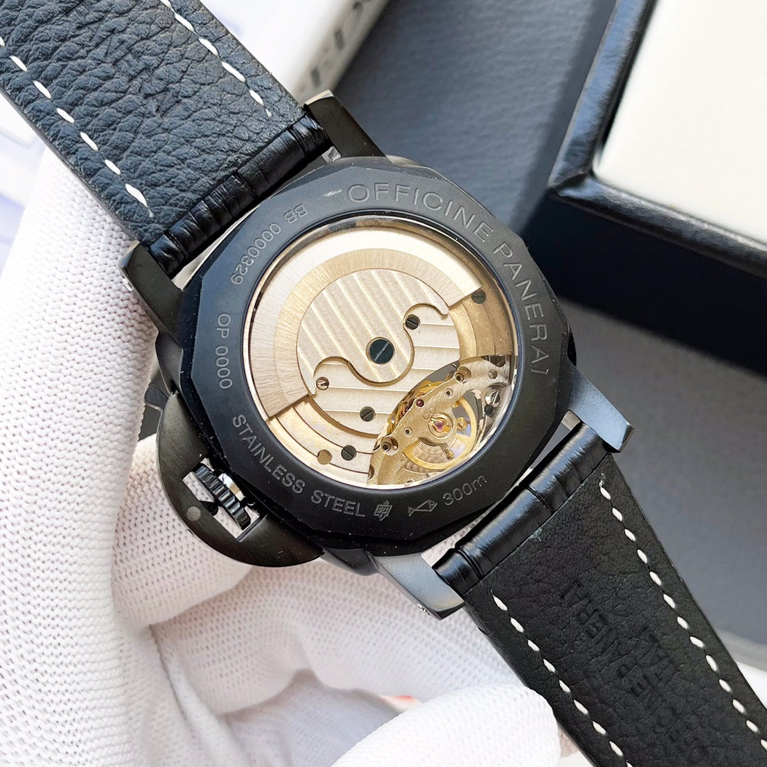 Panerai Automatic Stainless Steel Skeleton Watch