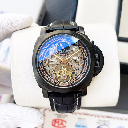 Panerai Automatic Stainless Steel Skeleton Watch