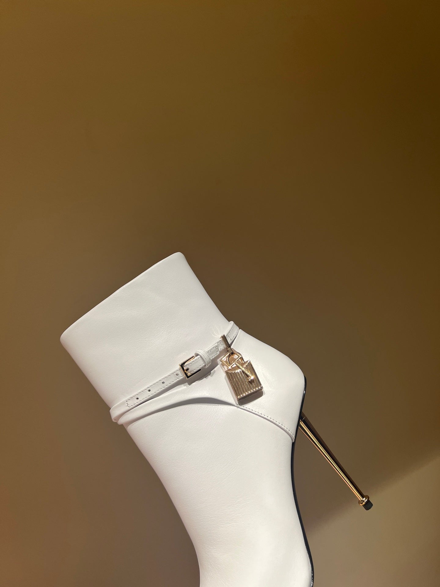 Tom Ford Luxury Metal Heel Ankle Boots