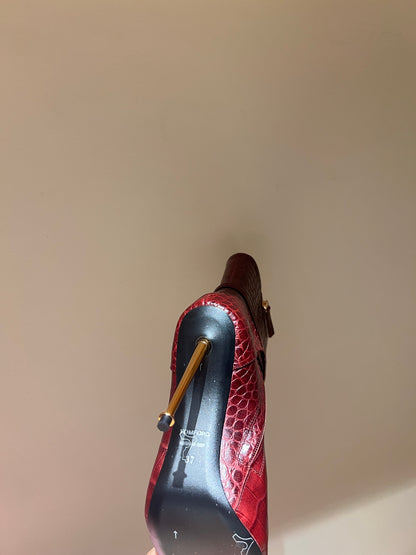 Tom Ford Luxury Metal Heel Ankle Boots